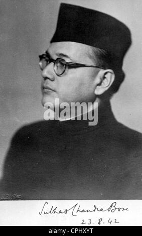 Subhas Chandra Bose Foto Stock