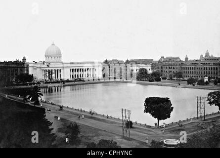 Il Dalhousie Square in Kolkata, 1915 Foto Stock