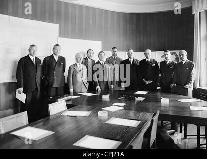 Karl Ritter von Halt e Theodor Lewald, 1933 Foto Stock