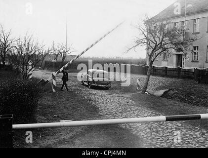 Confine tra Polonia e Prussia Occidentale, 1939 Foto Stock