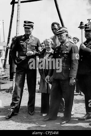 Hanna Reitsch e Friedrich Christiansen, 1938 Foto Stock