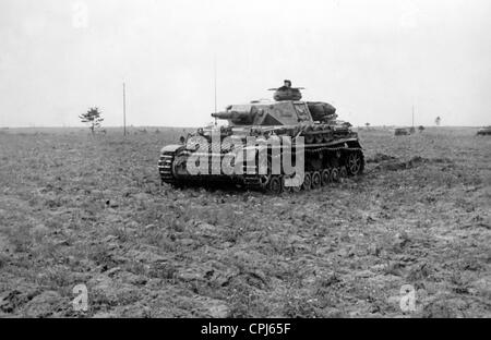 Tedesco serbatoio IV sul fronte orientale, 1942 Foto Stock