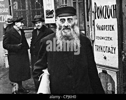 Ebreo di Varsavia 1934 Foto Stock