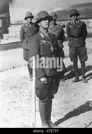Il cappellano militare in Nord Africa, 1941 Foto Stock