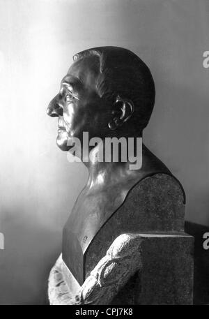 Il busto di Anton Bruckner Foto Stock