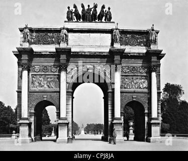 Arc de triomphe du Carrousel, 1929 Foto Stock