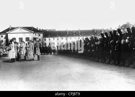 Prestazione di giuramento di truppe di Ludwig III di Baviera, 1913 Foto Stock