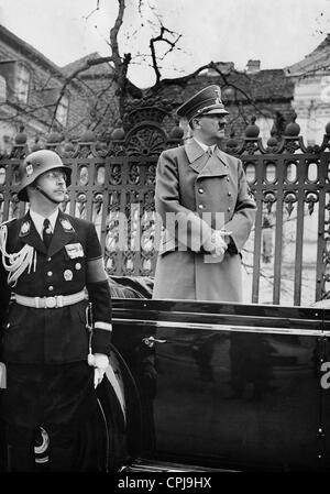 Adolf Hitler e Heinrich Himmler, 1939 Foto Stock