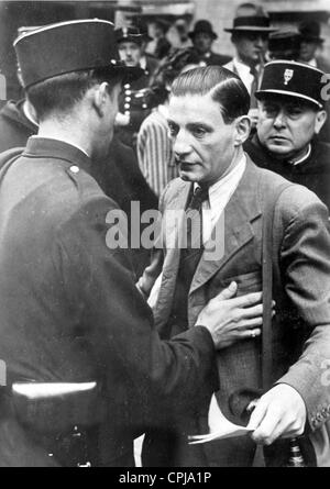 La ricerca degli ebrei in Francia, 1941 Foto Stock