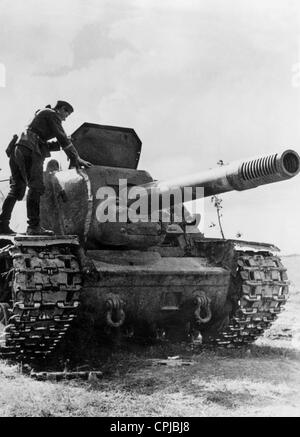 Abbattuto assalto russo a pistola, 1943 Foto Stock