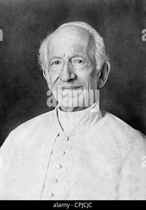 Il Papa Leone XIII, 1901 Foto Stock