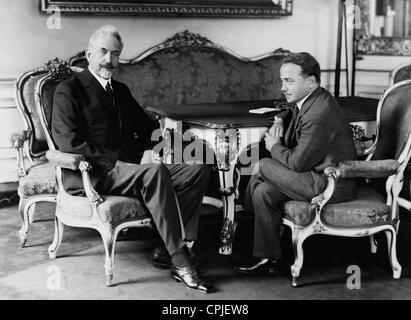 Eugen von Habsburg e Engelbert Dollfuss, 1934 Foto Stock