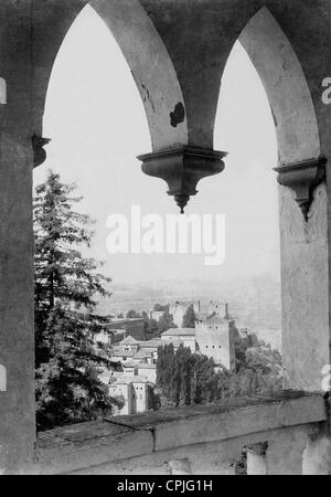 Visualizzazioni di La Alhambra, 1905 Foto Stock