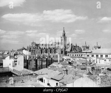 Cattedrale di Siviglia, 1936 Foto Stock