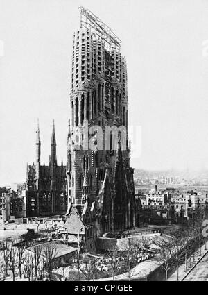 Cattedrale Sagrada Familia a Barcellona Foto Stock