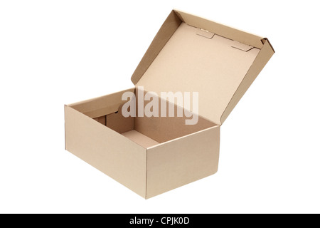 Scatola di cartone Foto Stock