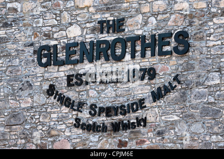 Glenrothes Distillery Foto Stock