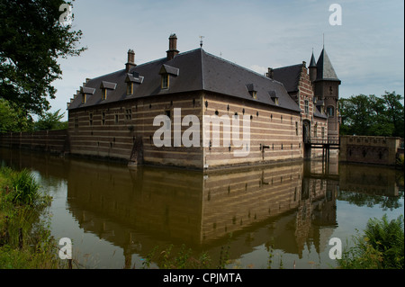 Il castello di Heeswijk, 's-Hertogenbosch, Limburgo, Paesi Bassi, l'Europa. Foto Stock