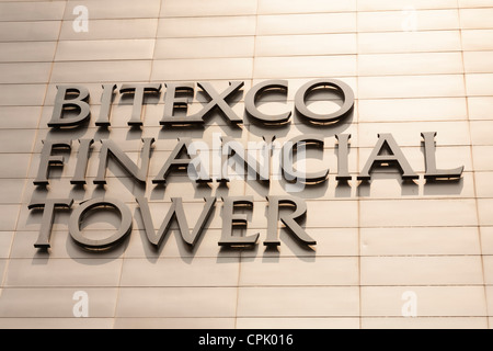 Bitexco Financial Tower, la città di Ho Chi Minh (Saigon), Vietnam Foto Stock