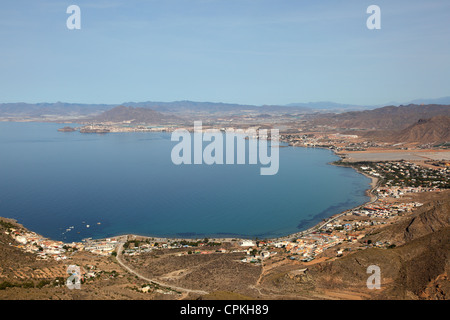 La Azohia Bay, Costa Calida, Regione Murcia Spagna Foto Stock