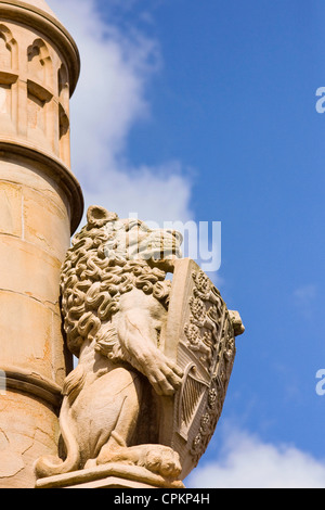 La fontana di americani, la piazza del mercato, Rother Street, Stratford-upon-Avon, Warwickshire, Regno Unito Foto Stock