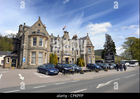 Il LOCH NESS CENTER E MOSTRA A DRUMNADROCHIT RE DI SCOZIA NESSIE mostro di Loch Ness turismo avvistamenti HOLIDAY ETC REGNO UNITO Foto Stock