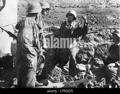 I soldati tedeschi sul Fronte Orientale, 1944 Foto Stock