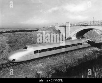 Ferrovia Zeppelin della ferrovia imperiale, 1930 Foto Stock