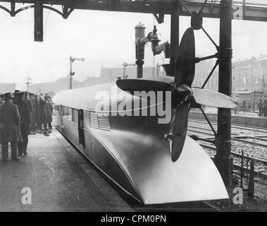 Ferrovia Zeppelin della ferrovia imperiale, 1930 Foto Stock