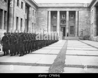 Corte d Onore della nuova Cancelleria del Reich a Berlino, 1939 Foto Stock