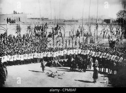 Esecuzione in Persia, 1906 Foto Stock