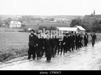 Gli ebrei in Polonia, 1939 Foto Stock