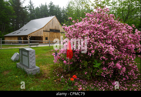 Storico Russell-Colbath Homestead che era parte dell'Insediamento Passaconaway in Albany, New Hampshire USA Foto Stock