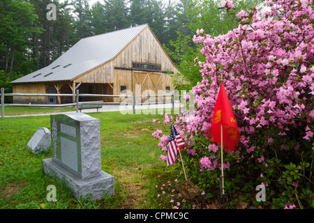 Storico Russell-Colbath Homestead che era parte dell'Insediamento Passaconaway in Albany, New Hampshire USA Foto Stock