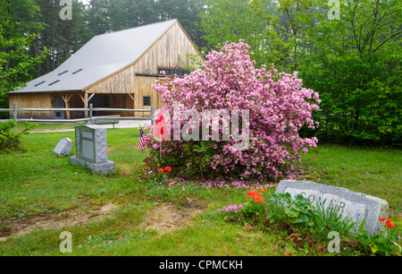 Storico Russell-Colbath Homestead che era parte dell'Insediamento Passaconaway in Albany, New Hampshire USA Foto Stock