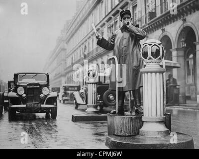 Poliziotto a Parigi, 1933 Foto Stock