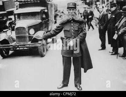 Poliziotto a Parigi, 1933 Foto Stock