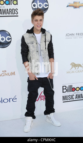 JUSTIN BIEBER US cantante pop nel maggio 2012. Foto di Jeffrey Mayer Foto Stock