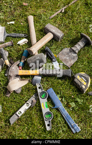 Strumenti di Builder Foto Stock