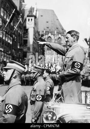 Adolf Hitler a Norimberga, 1935 Foto Stock