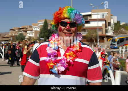 Purim festival 2012 in Eilat Israel Foto Stock