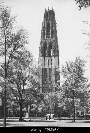 Edifici di Yale University, 1931 Foto Stock