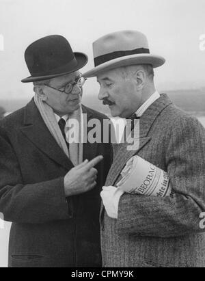 Attolico e Andre Francois-Poncet, 1938 Foto Stock