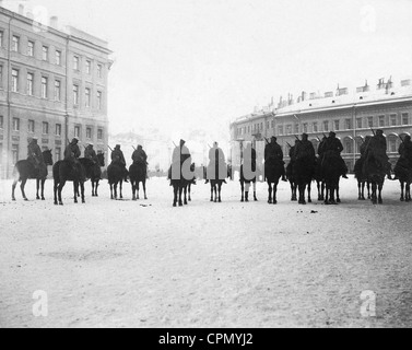 "Bloody Sunday" a San Pietroburgo, 1905 Foto Stock