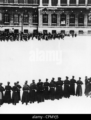 "Bloody Sunday" a San Pietroburgo, 1905 Foto Stock