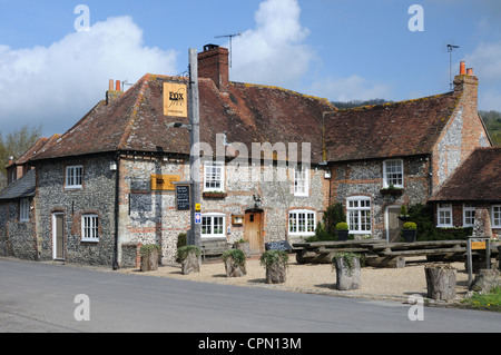 La Fox va libero, in Charlton, Sussex, Inghilterra Foto Stock