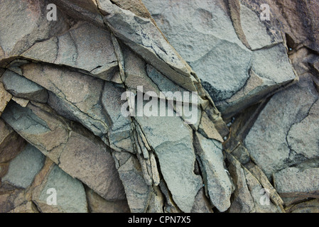 La roccia vulcanica, close-up Foto Stock