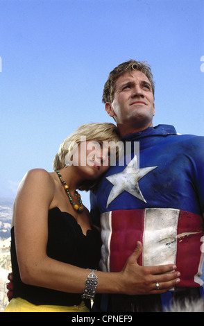 Captain America anno : 1990 USA Direttore : Albert Pyun Kim Gillingham, Matt Salinger Foto Stock