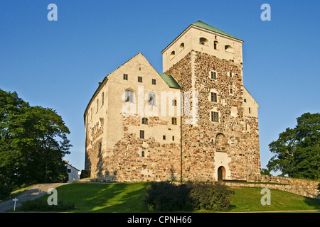 Al Castello di Turku Turku Finlandia Foto Stock