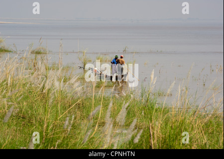I pescatori di Irrawaddy Foto Stock
